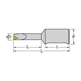 SBJ-16 Interchangable Boring Cutter for Precision CNC Machining - Big-tools Industrial Supply Tools for Metal Cutting